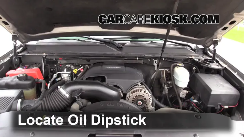 2007 Chevrolet Suburban 2500 LT 6.0L V8 Oil Check Oil Level